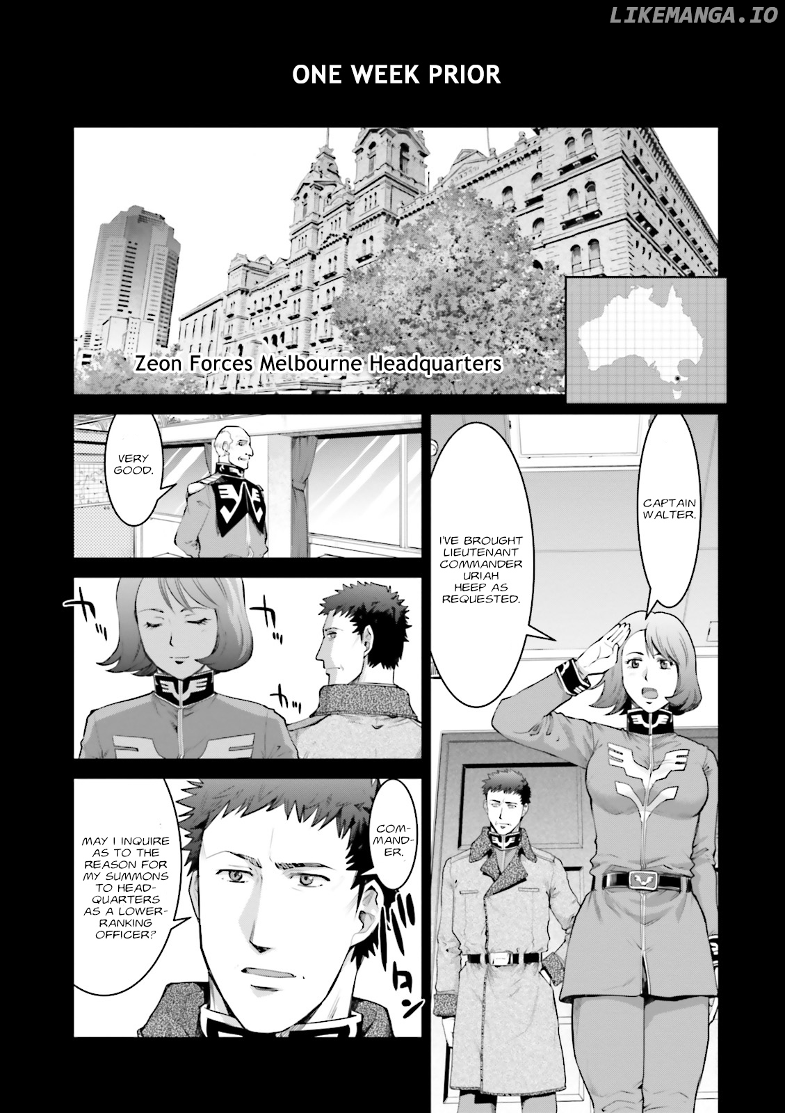 Mobile Suit Gundam Ground Zero – Rise From The Ashes chapter 3 - page 5