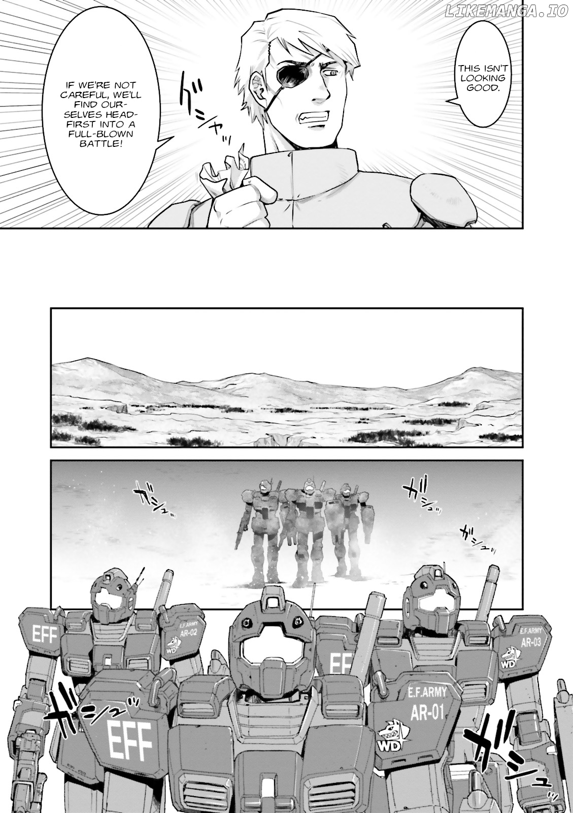 Mobile Suit Gundam Ground Zero – Rise From The Ashes chapter 4 - page 11