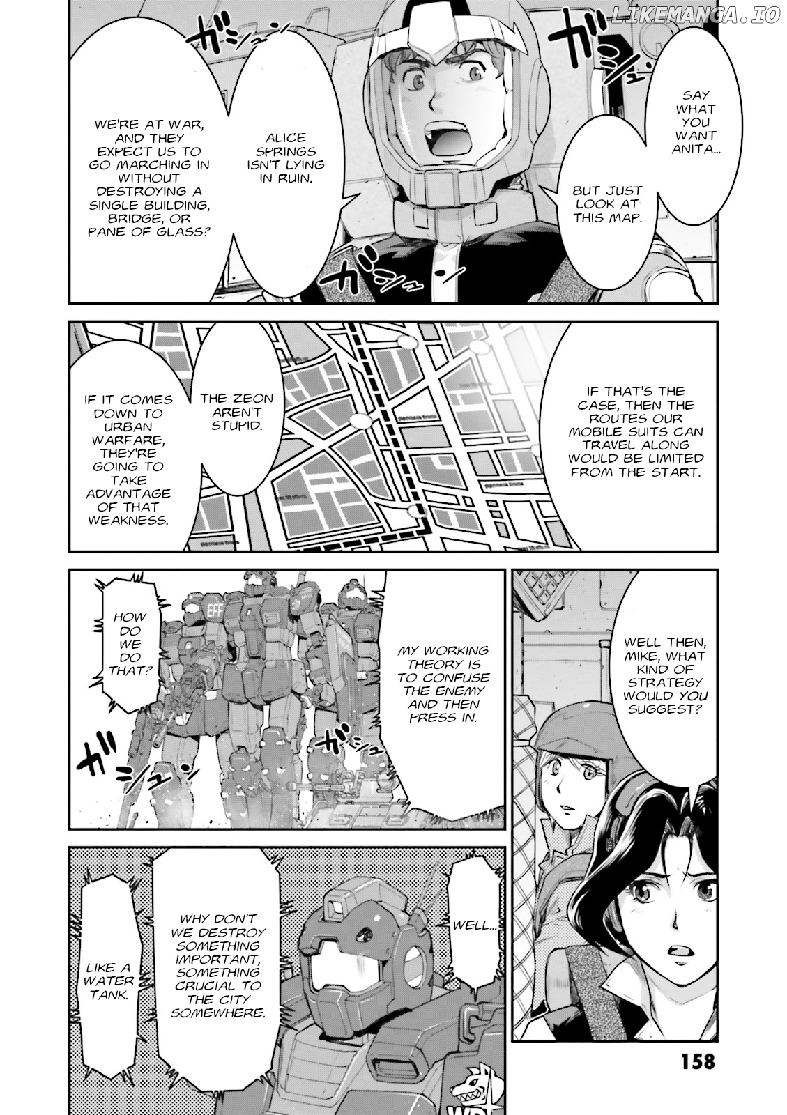 Mobile Suit Gundam Ground Zero – Rise From The Ashes chapter 4 - page 14