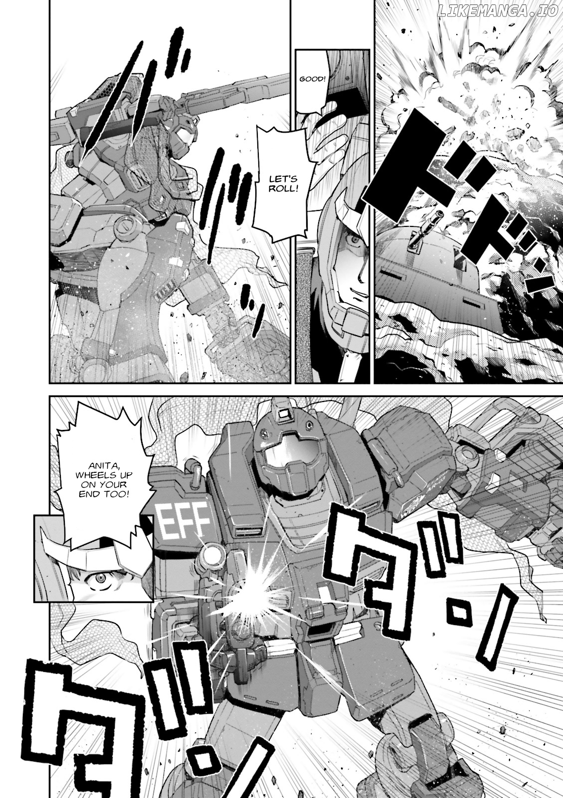 Mobile Suit Gundam Ground Zero – Rise From The Ashes chapter 4 - page 20