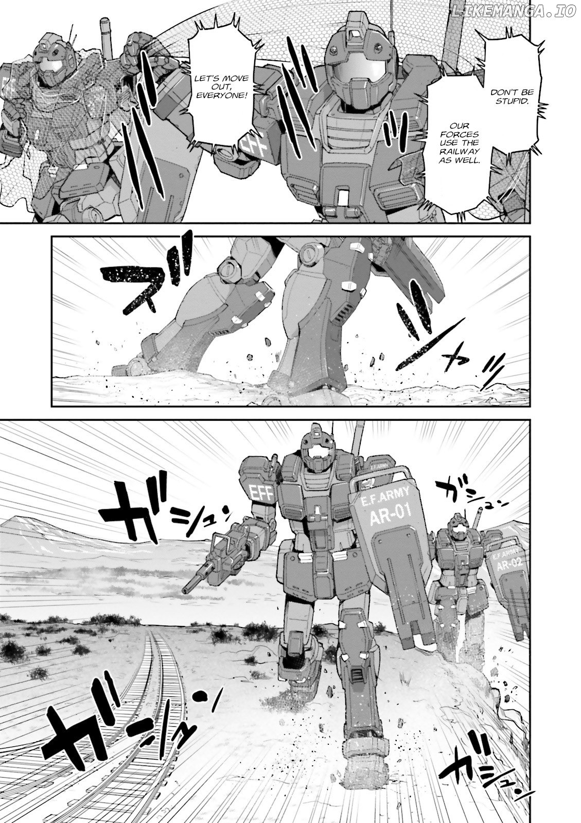 Mobile Suit Gundam Ground Zero – Rise From The Ashes chapter 4 - page 31