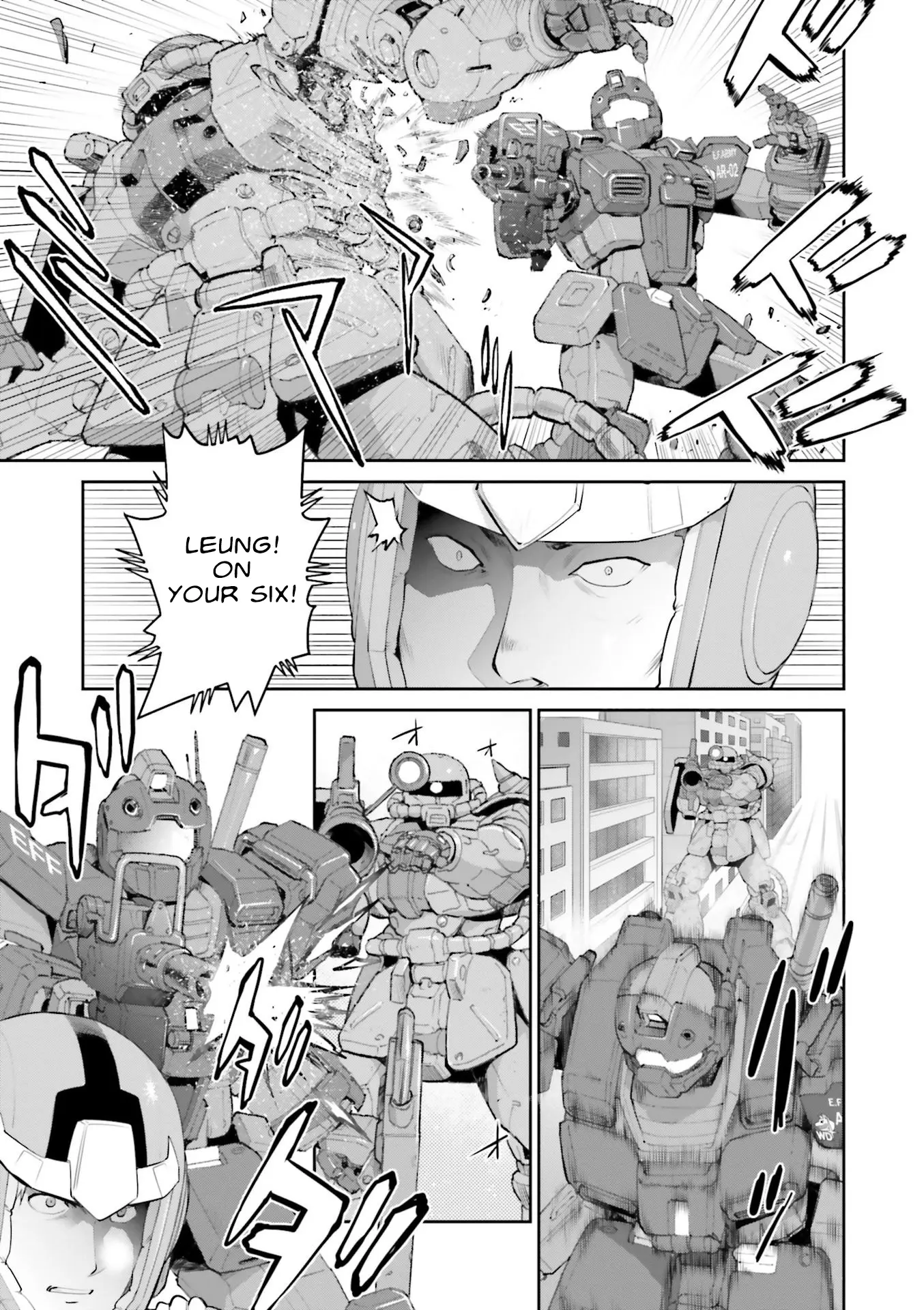 Mobile Suit Gundam Ground Zero – Rise From The Ashes chapter 5 - page 11