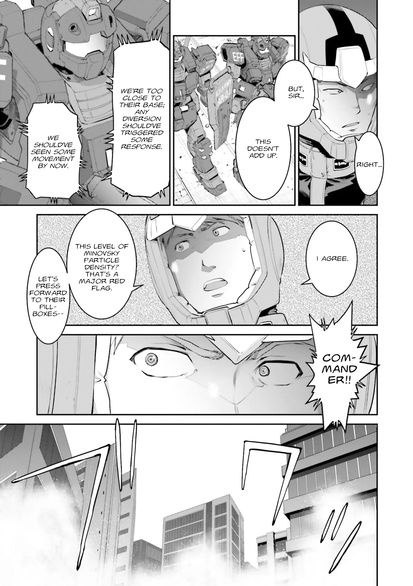 Mobile Suit Gundam Ground Zero – Rise From The Ashes chapter 5 - page 13