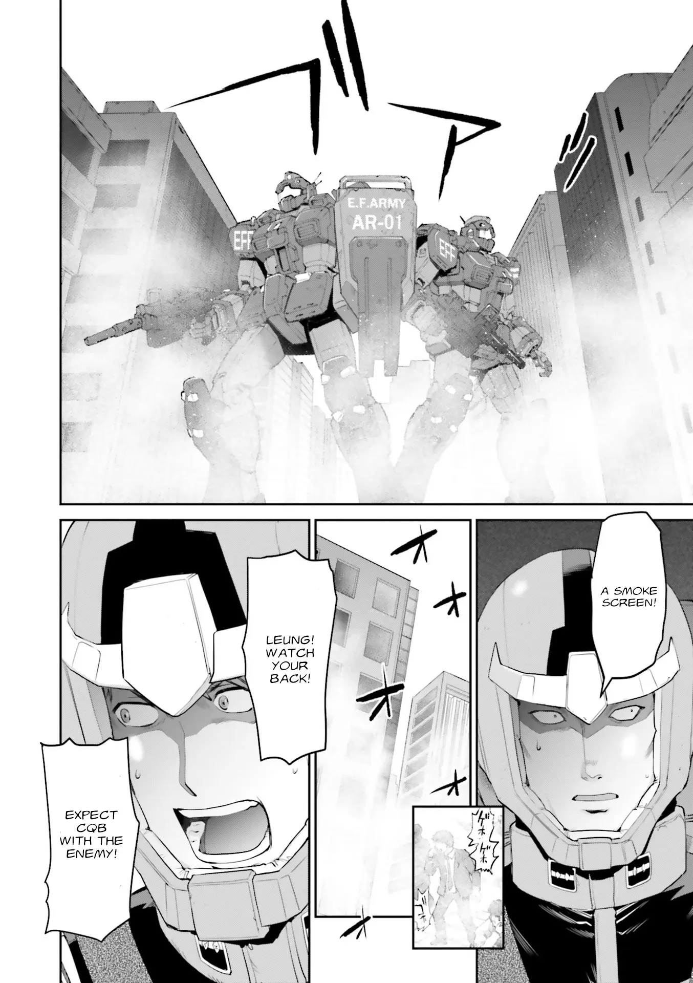 Mobile Suit Gundam Ground Zero – Rise From The Ashes chapter 5 - page 14