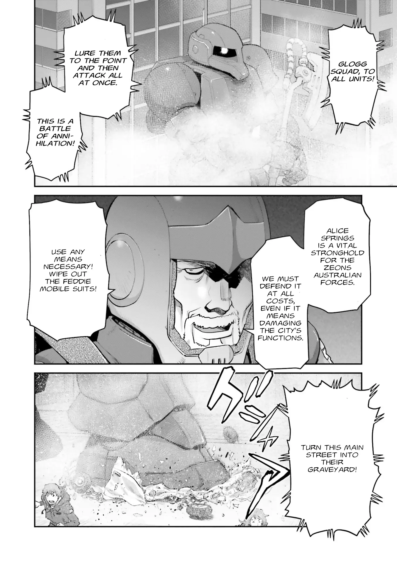 Mobile Suit Gundam Ground Zero – Rise From The Ashes chapter 5 - page 16