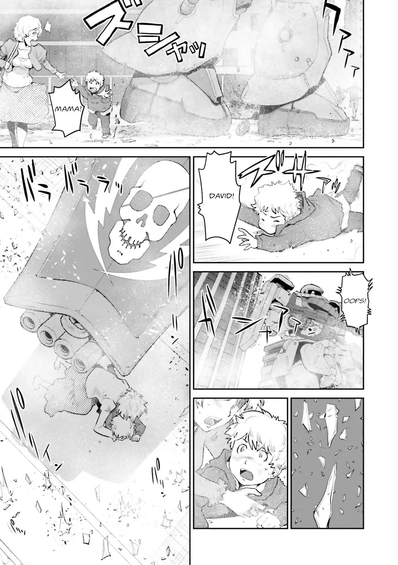 Mobile Suit Gundam Ground Zero – Rise From The Ashes chapter 5 - page 17