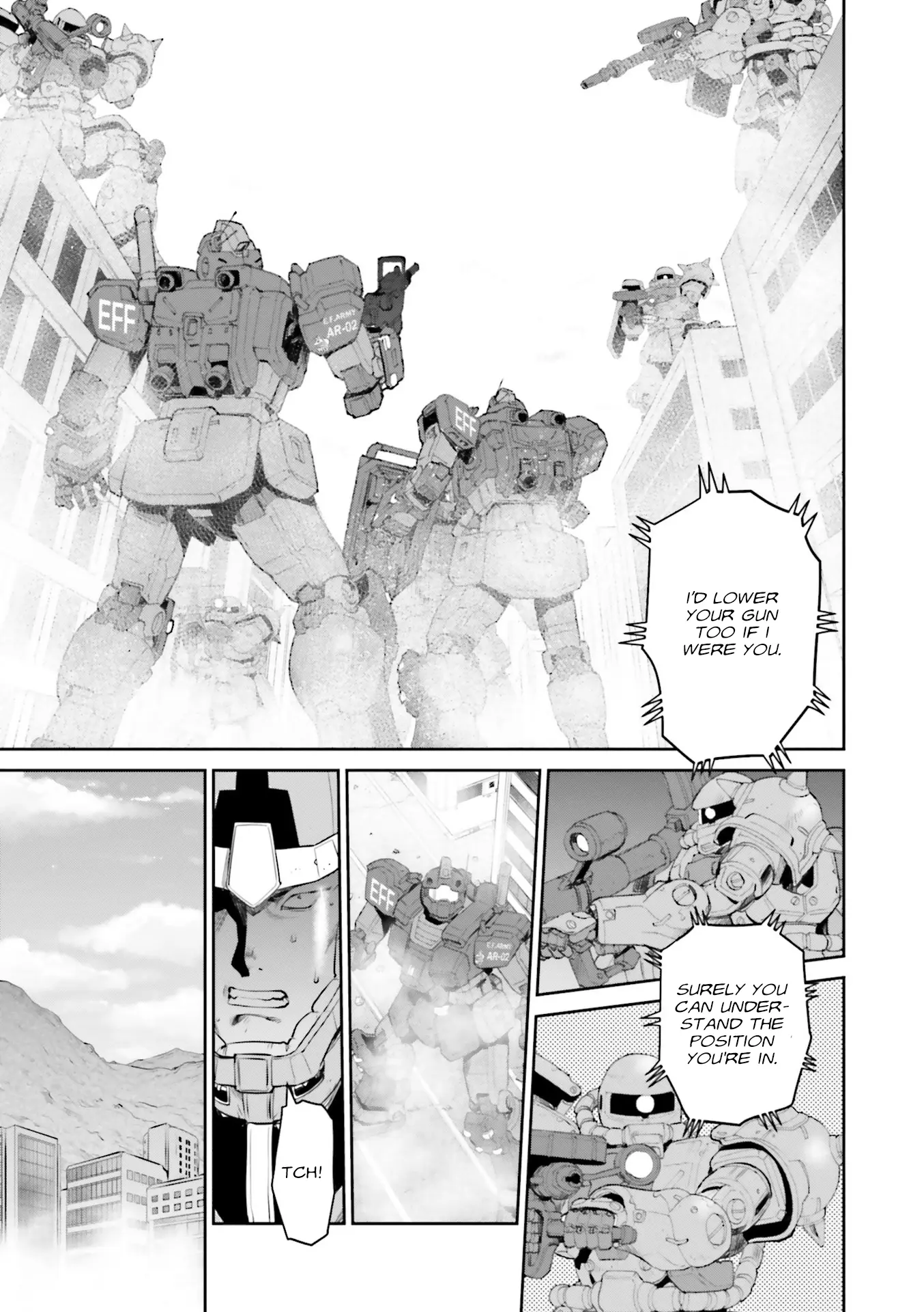 Mobile Suit Gundam Ground Zero – Rise From The Ashes chapter 5 - page 21