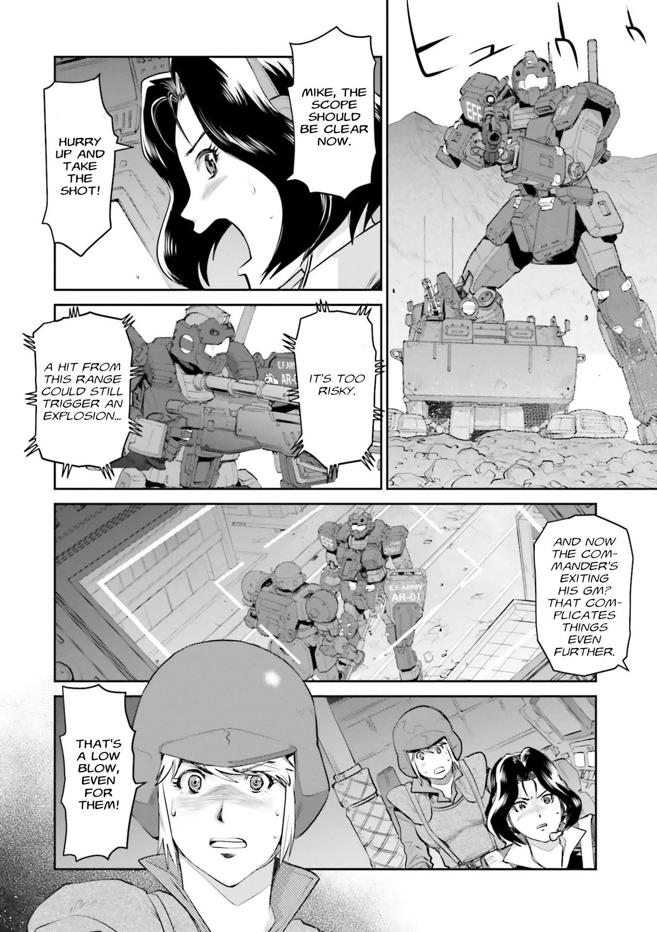Mobile Suit Gundam Ground Zero – Rise From The Ashes chapter 5 - page 22