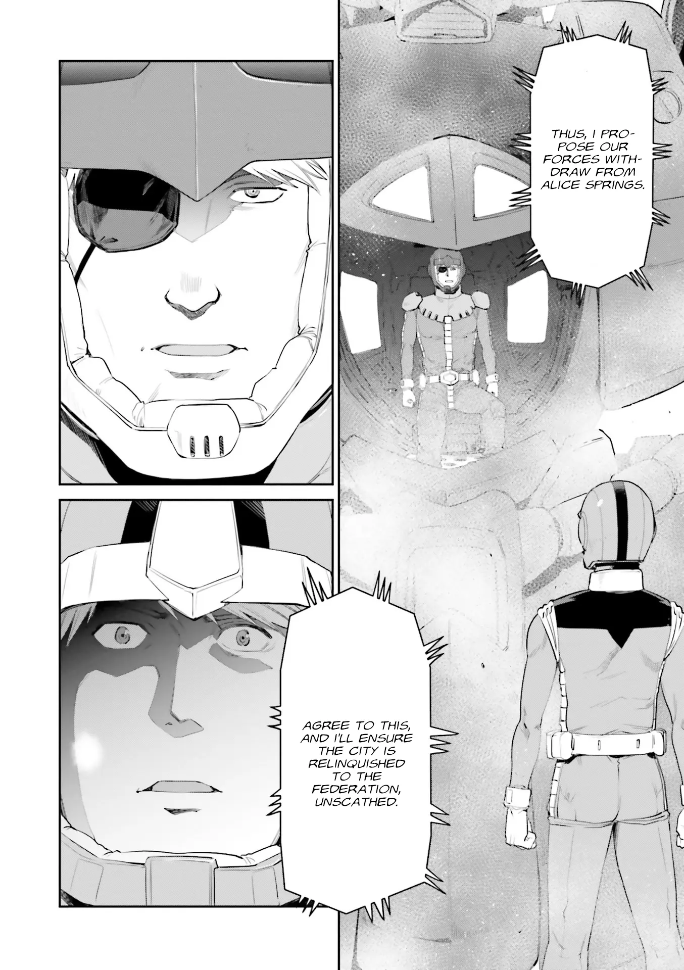 Mobile Suit Gundam Ground Zero – Rise From The Ashes chapter 5 - page 28