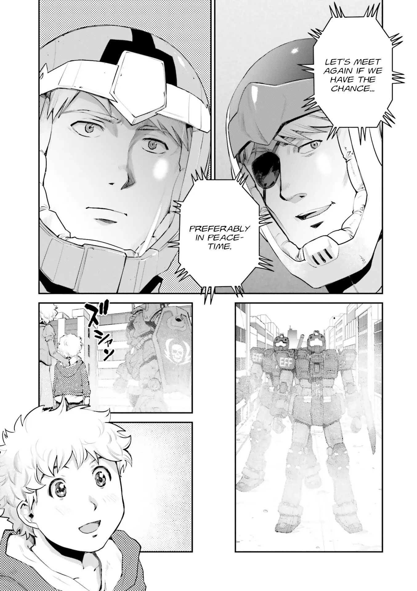 Mobile Suit Gundam Ground Zero – Rise From The Ashes chapter 5 - page 38