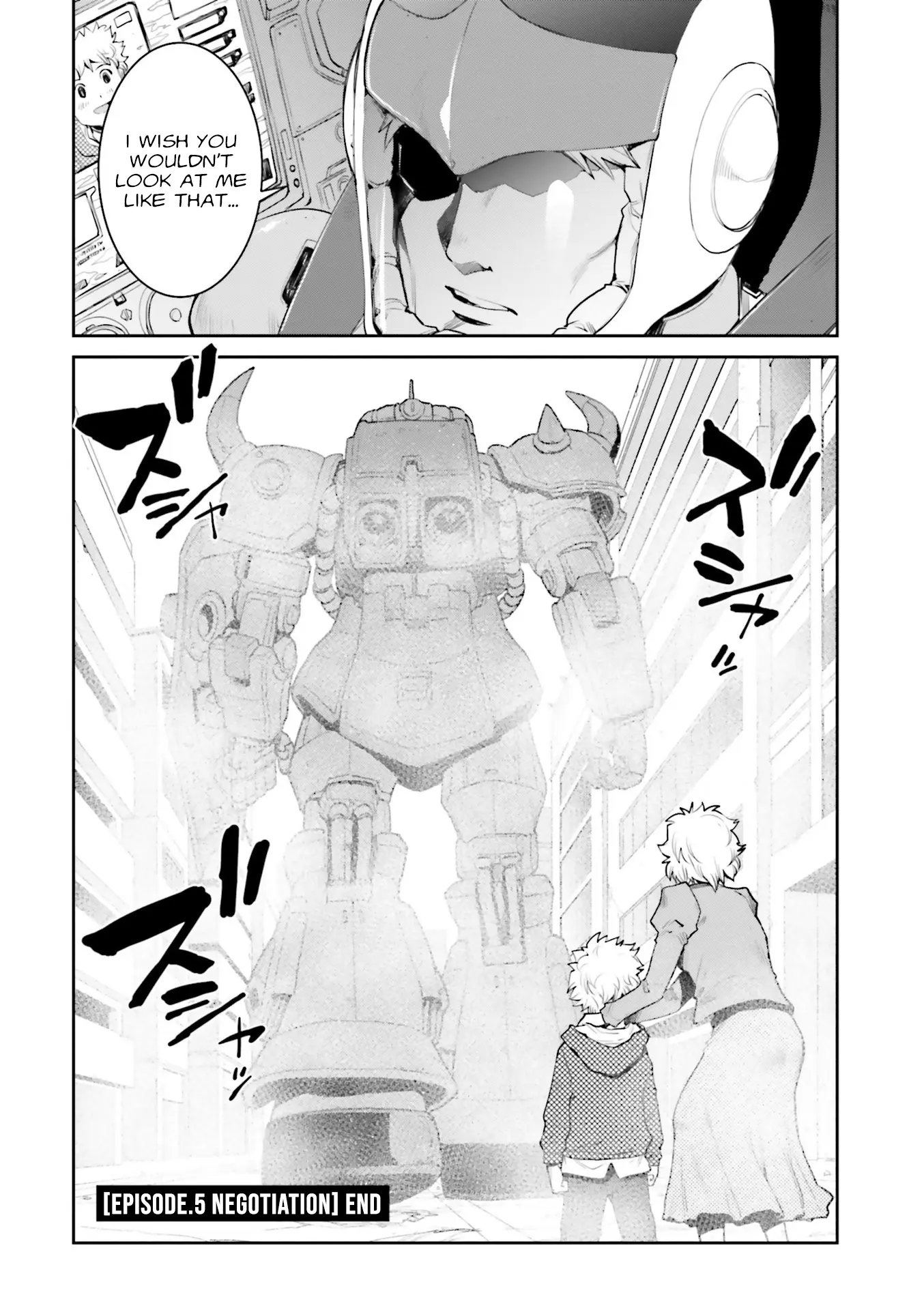 Mobile Suit Gundam Ground Zero – Rise From The Ashes chapter 5 - page 39