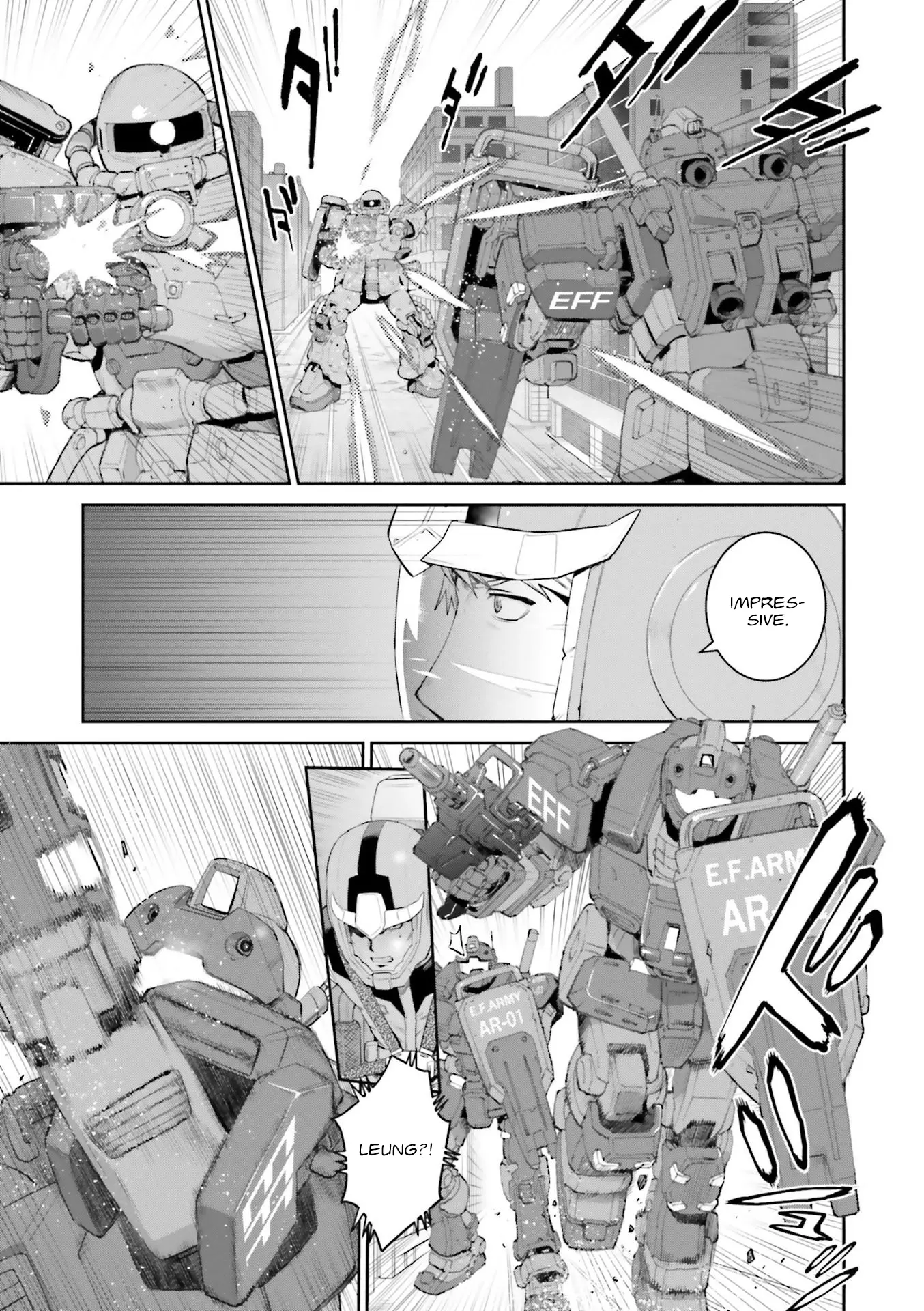 Mobile Suit Gundam Ground Zero – Rise From The Ashes chapter 5 - page 9