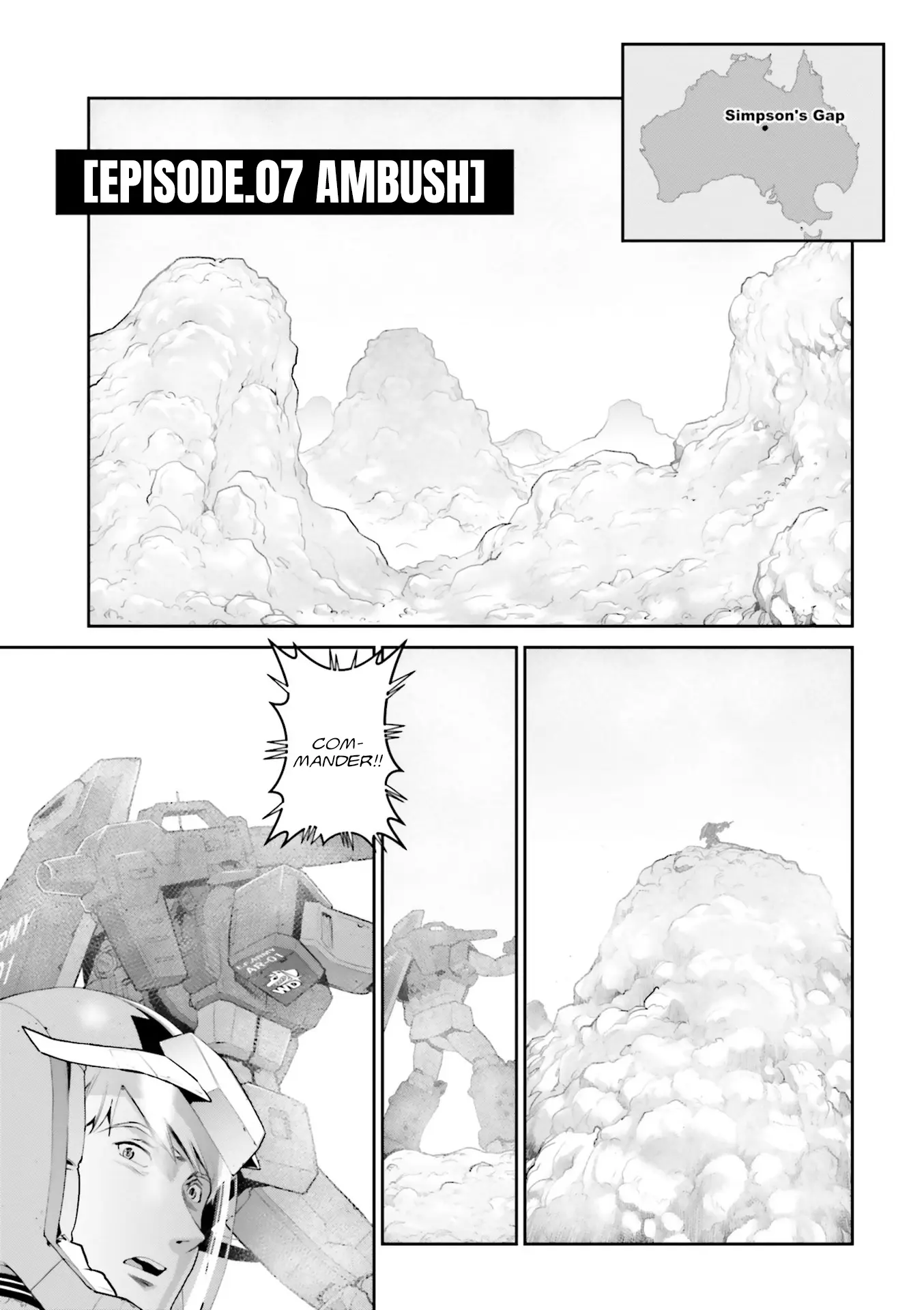 Mobile Suit Gundam Ground Zero – Rise From The Ashes chapter 7 - page 1