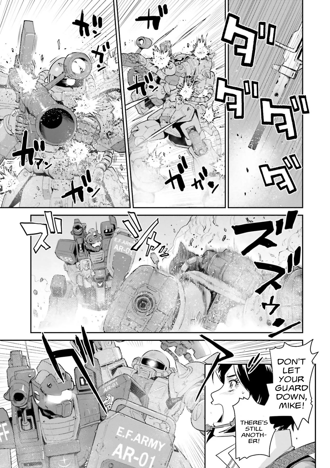 Mobile Suit Gundam Ground Zero – Rise From The Ashes chapter 7 - page 12