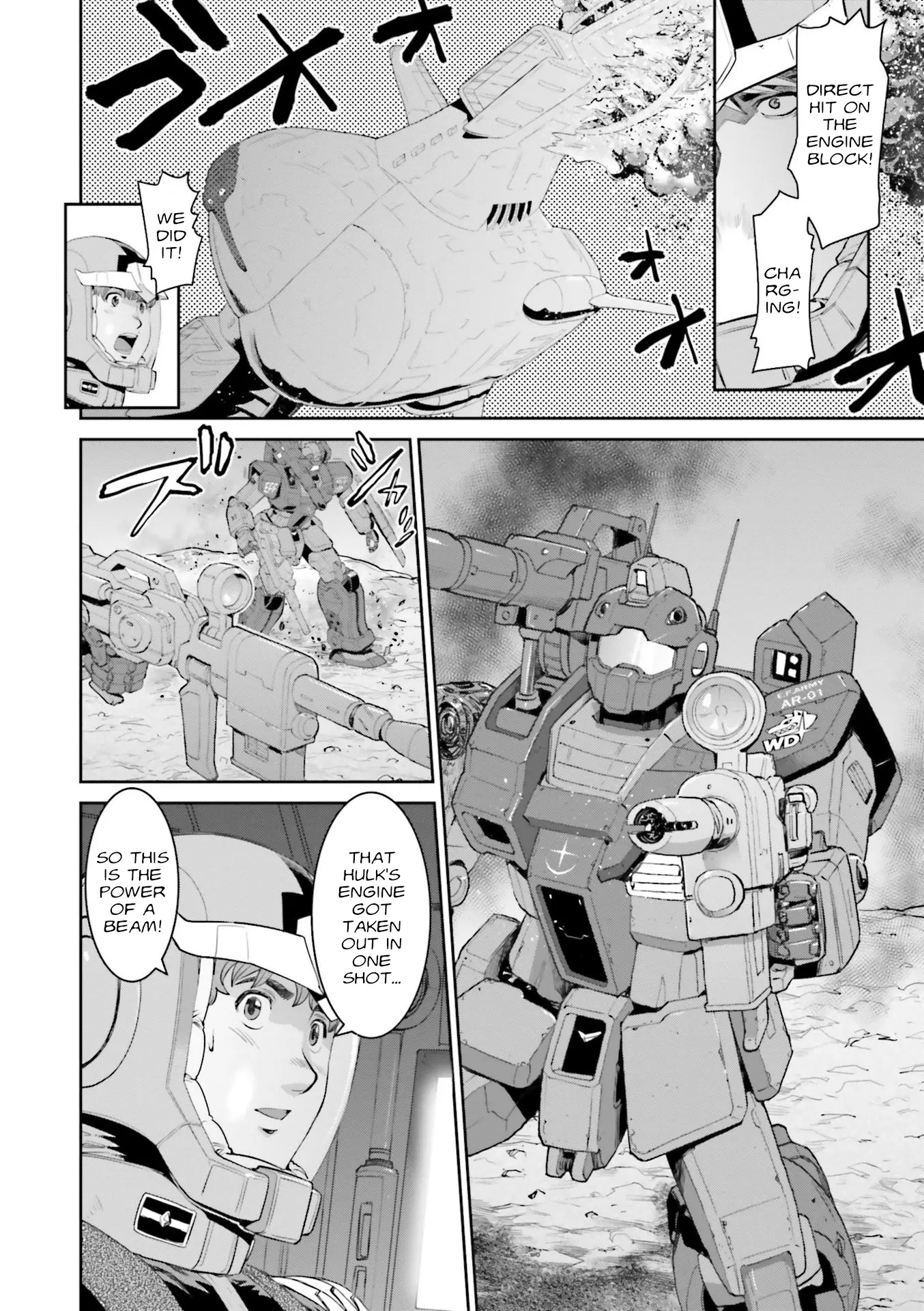 Mobile Suit Gundam Ground Zero – Rise From The Ashes chapter 7 - page 24