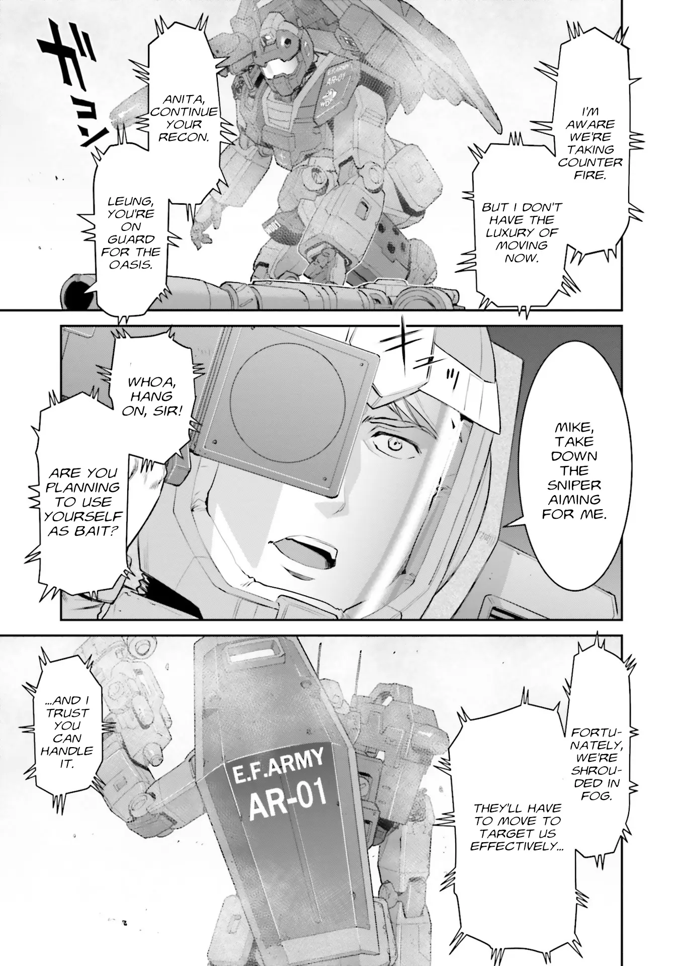 Mobile Suit Gundam Ground Zero – Rise From The Ashes chapter 7 - page 8