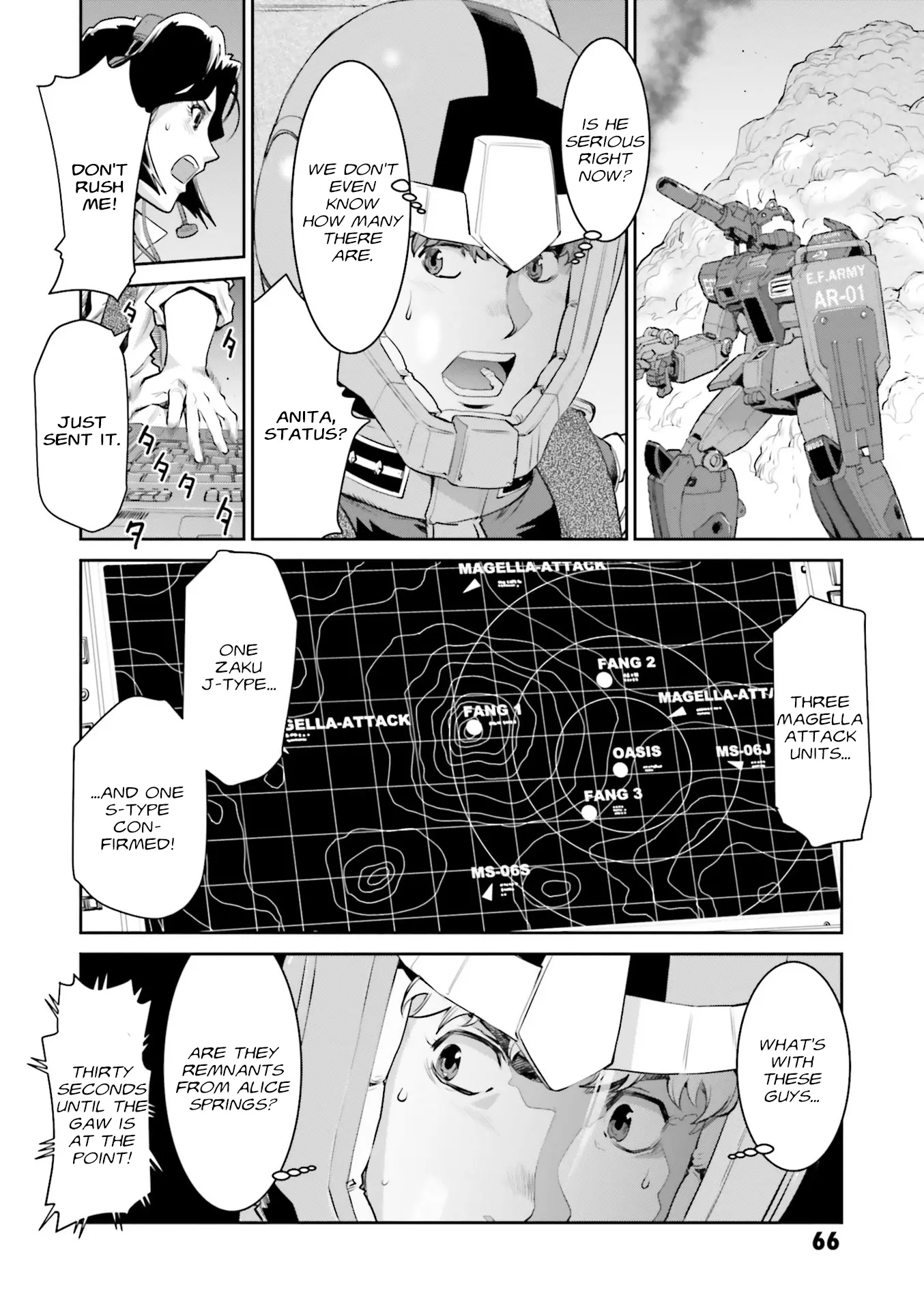 Mobile Suit Gundam Ground Zero – Rise From The Ashes chapter 7 - page 9