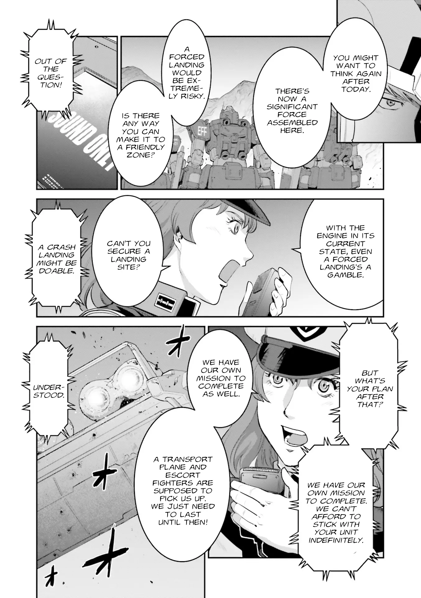 Mobile Suit Gundam Ground Zero – Rise From The Ashes chapter 8 - page 10