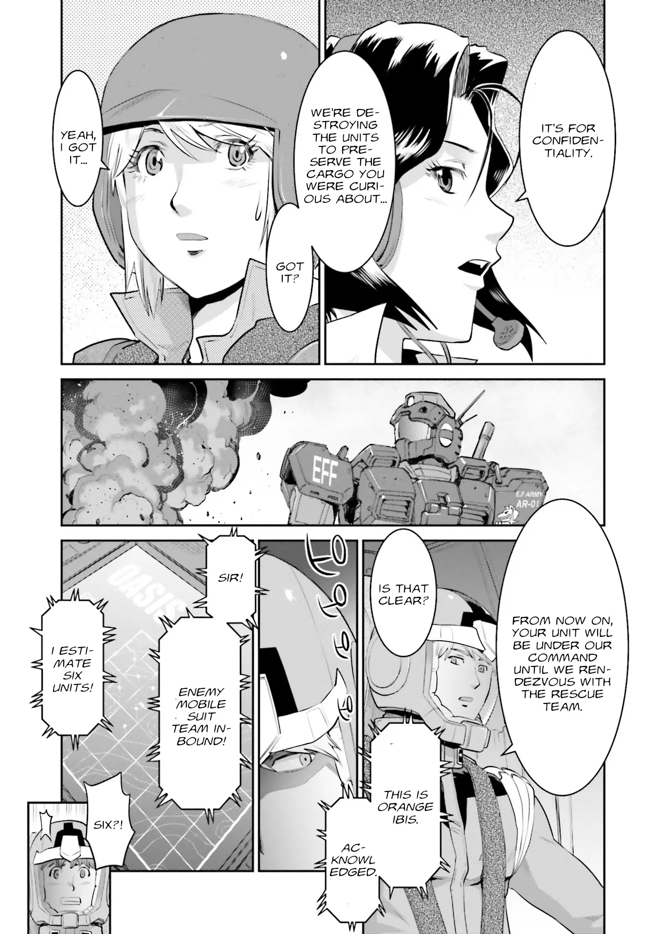 Mobile Suit Gundam Ground Zero – Rise From The Ashes chapter 8 - page 13