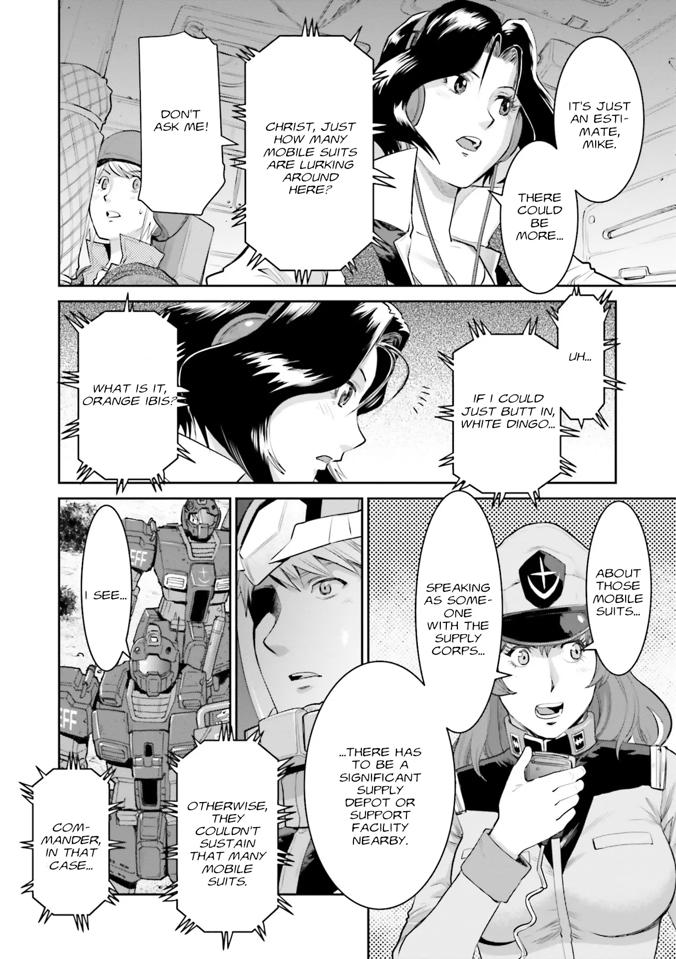 Mobile Suit Gundam Ground Zero – Rise From The Ashes chapter 8 - page 14