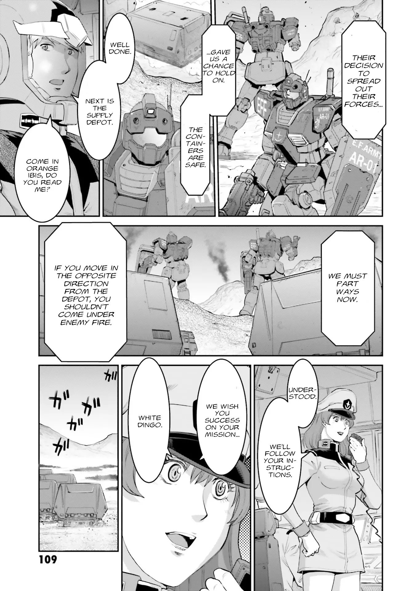 Mobile Suit Gundam Ground Zero – Rise From The Ashes chapter 8 - page 19