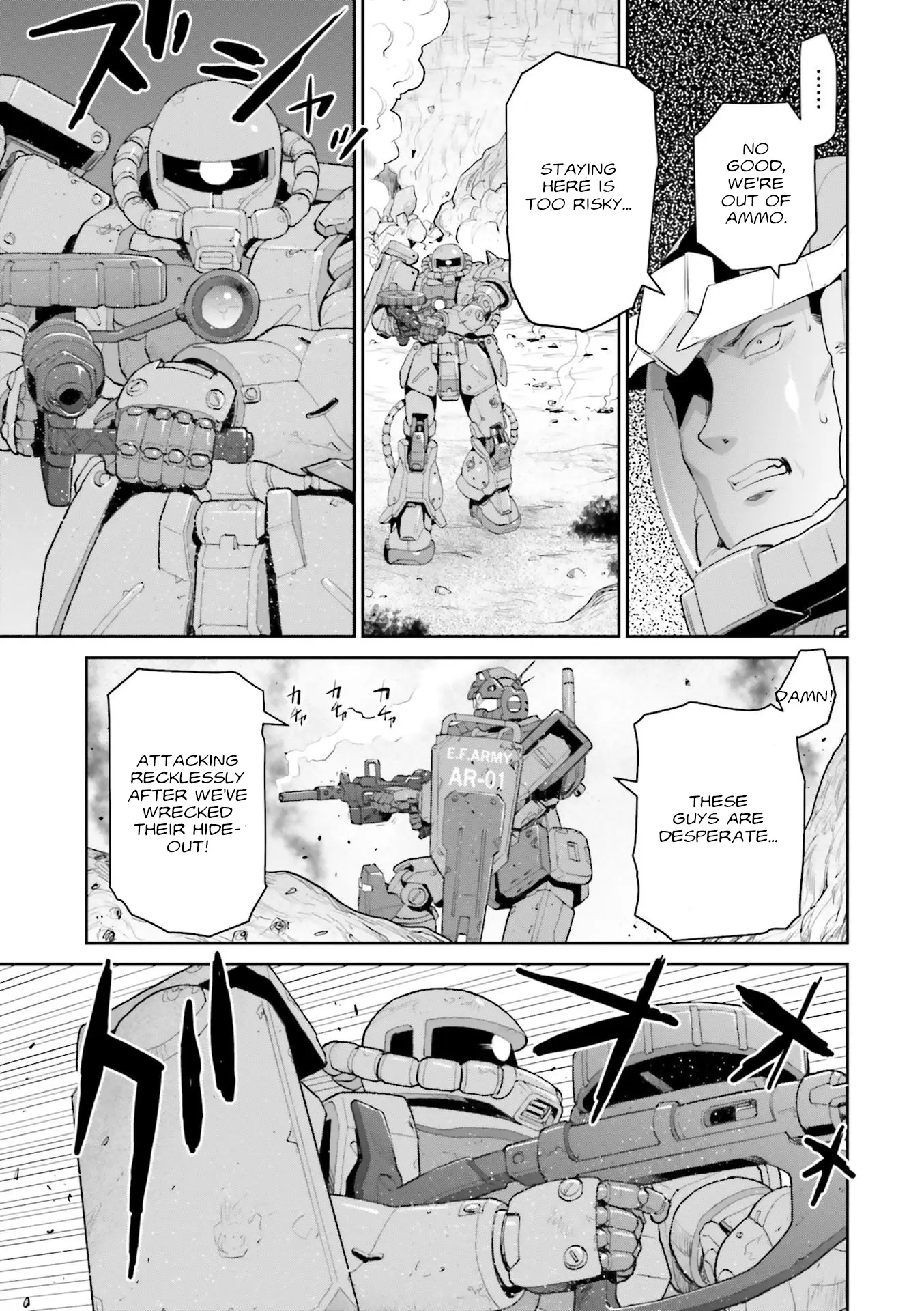 Mobile Suit Gundam Ground Zero – Rise From The Ashes chapter 8 - page 31