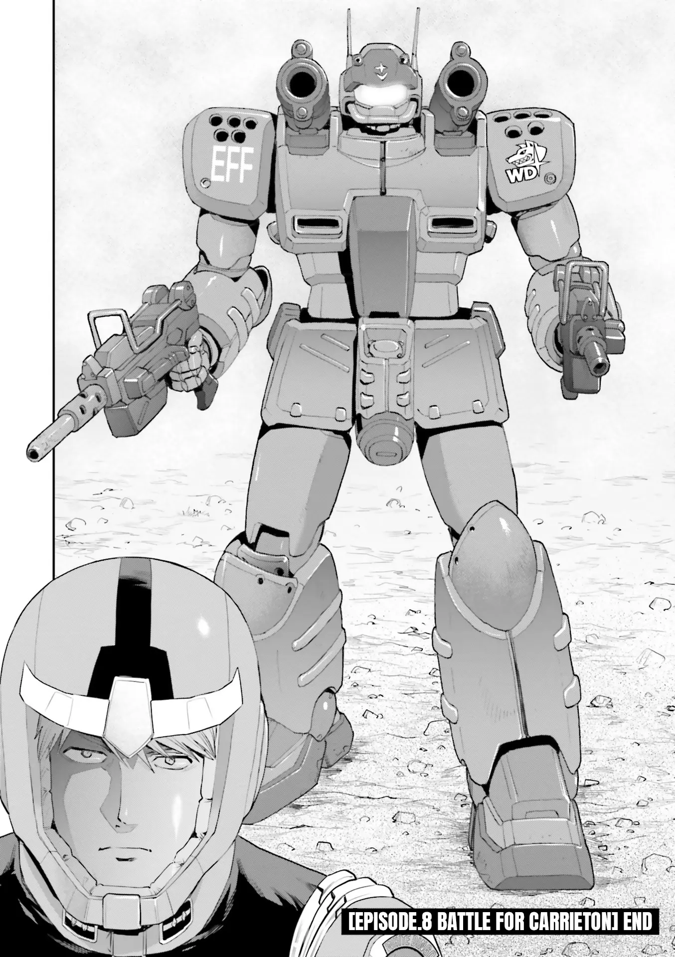 Mobile Suit Gundam Ground Zero – Rise From The Ashes chapter 8 - page 34