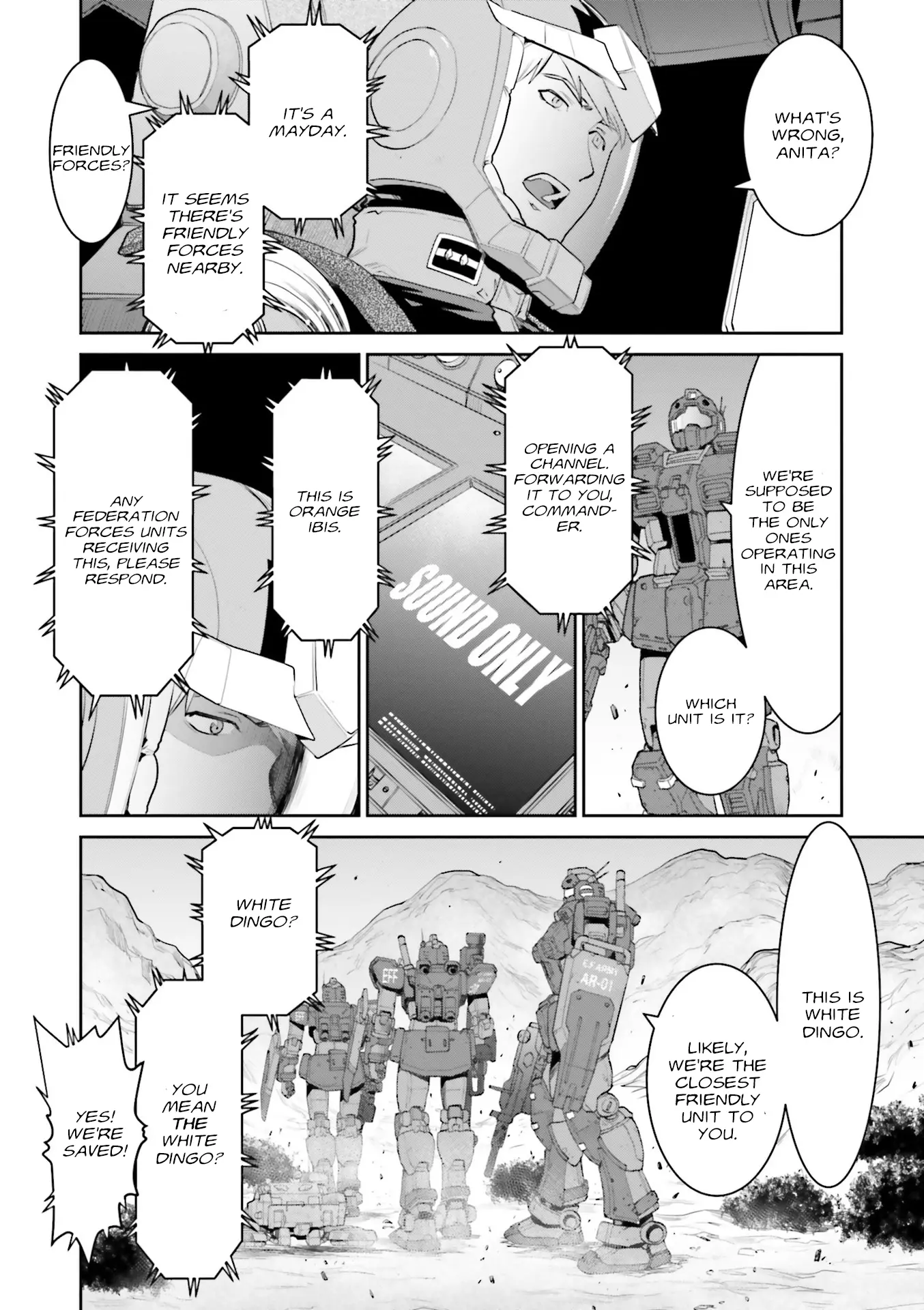 Mobile Suit Gundam Ground Zero – Rise From The Ashes chapter 8 - page 8