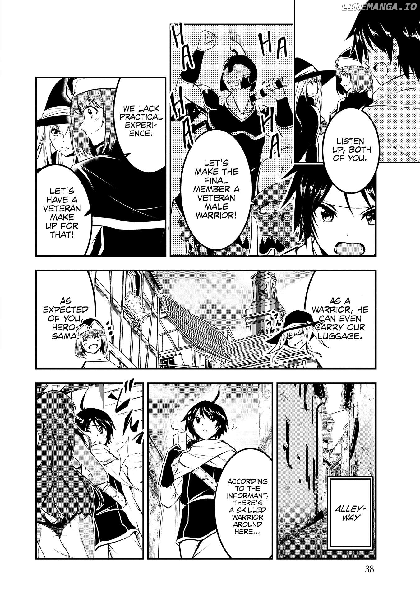 Yusha-sama, sakuya mo otanoshimi deshita ne. Chapter 3 - page 3