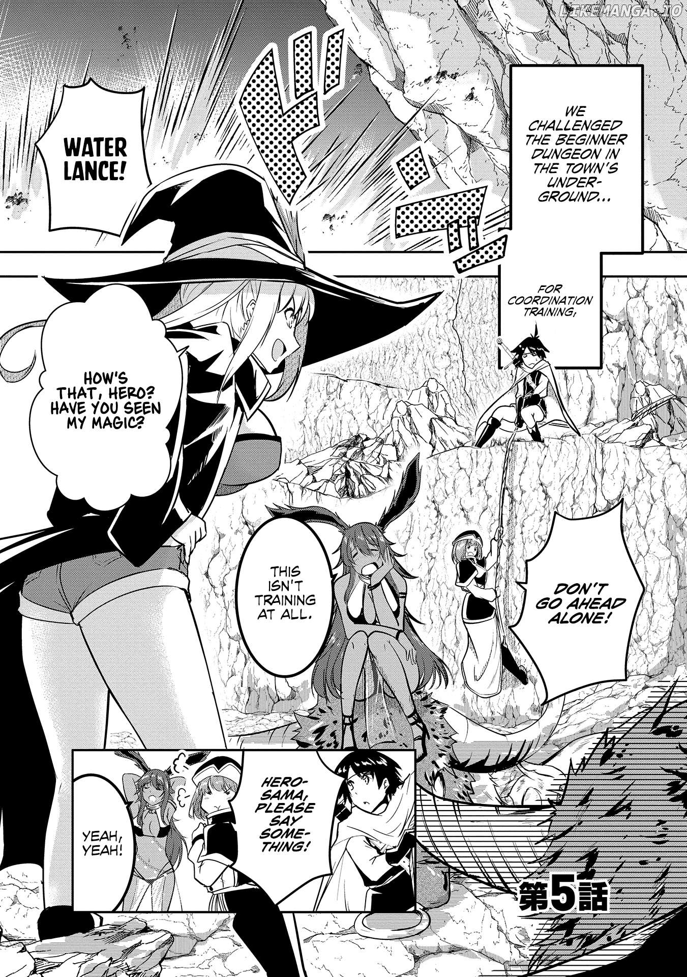 Yusha-sama, sakuya mo otanoshimi deshita ne. Chapter 5 - page 2