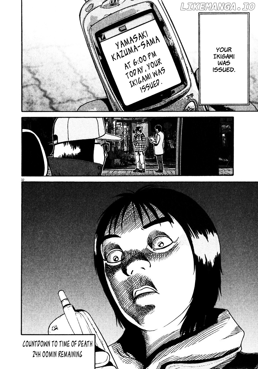 Ikigami - Manga chapter 31 - page 35
