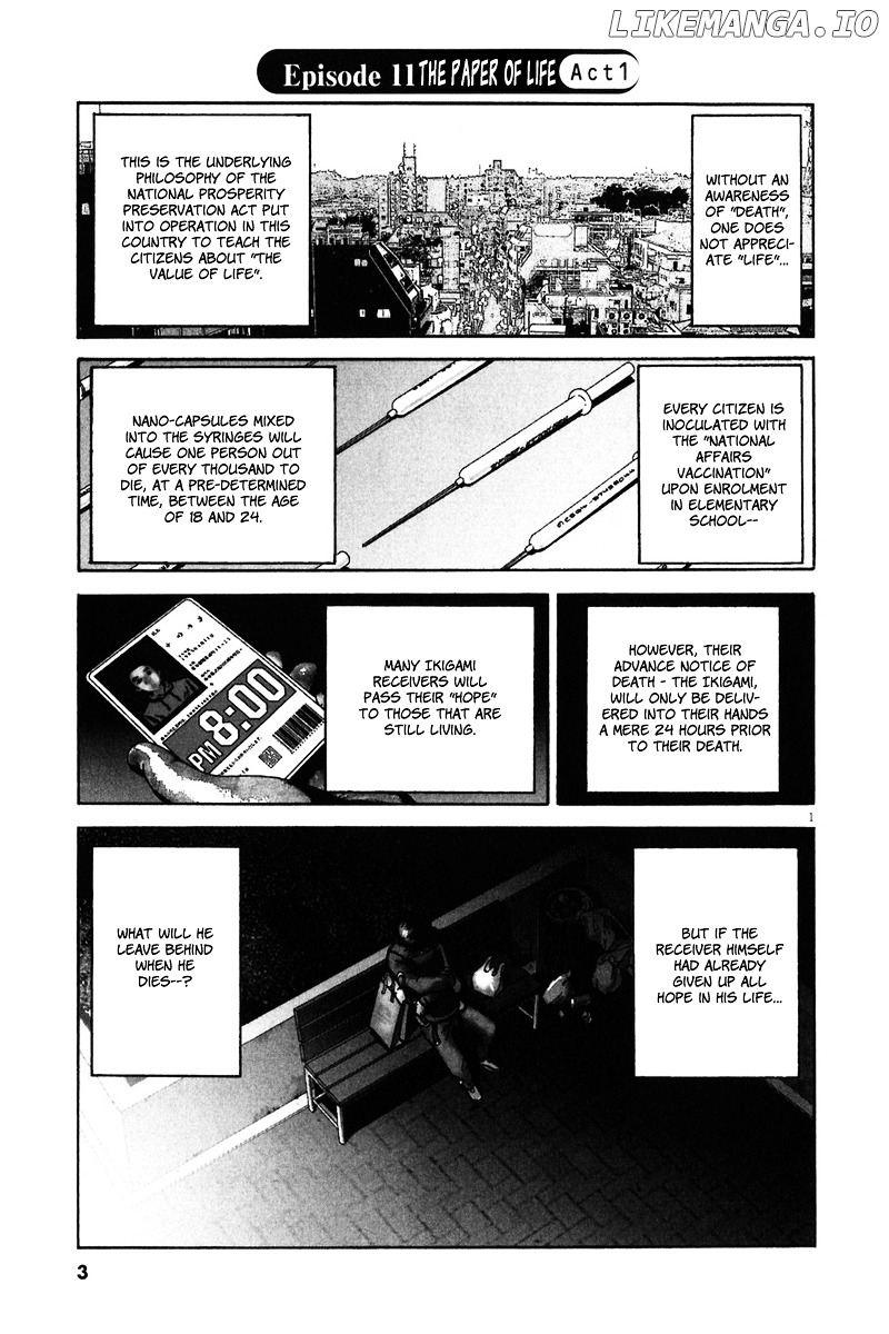 Ikigami - Manga chapter 31 - page 6