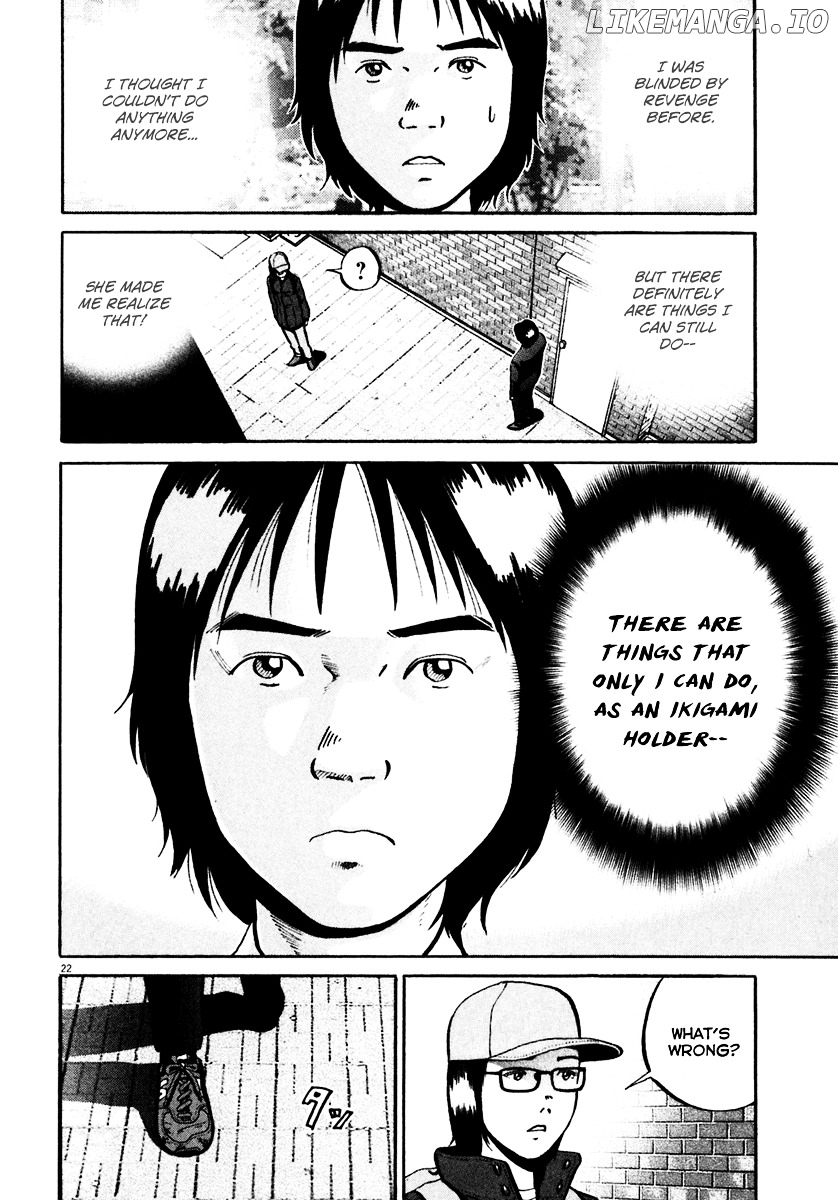 Ikigami - Manga chapter 33 - page 23