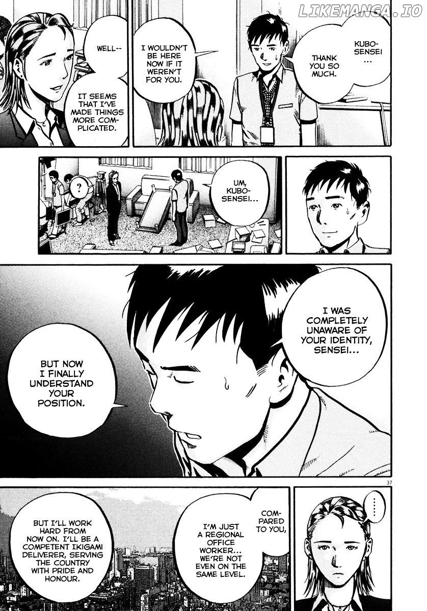 Ikigami - Manga chapter 36 - page 37