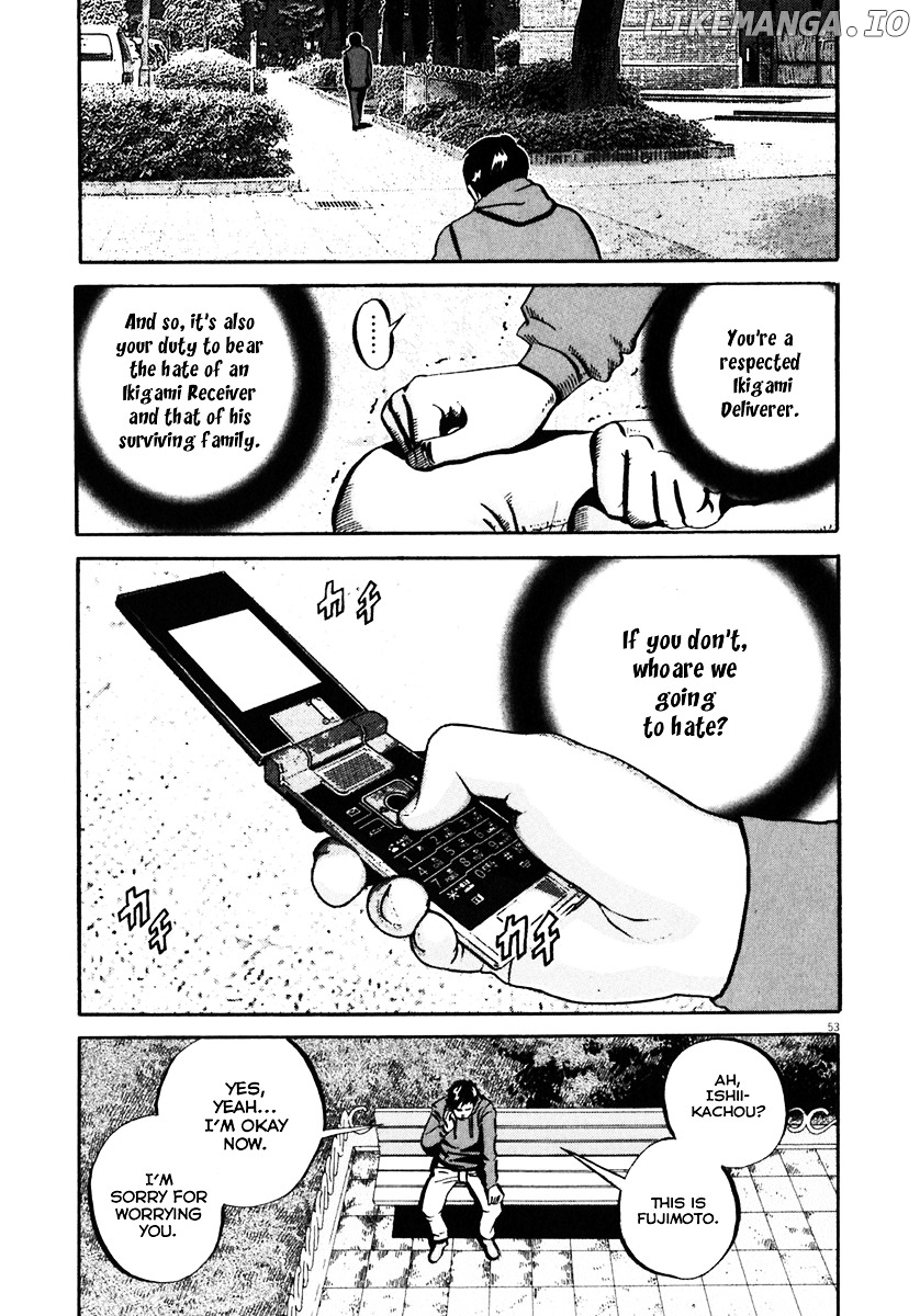 Ikigami - Manga chapter 36 - page 52