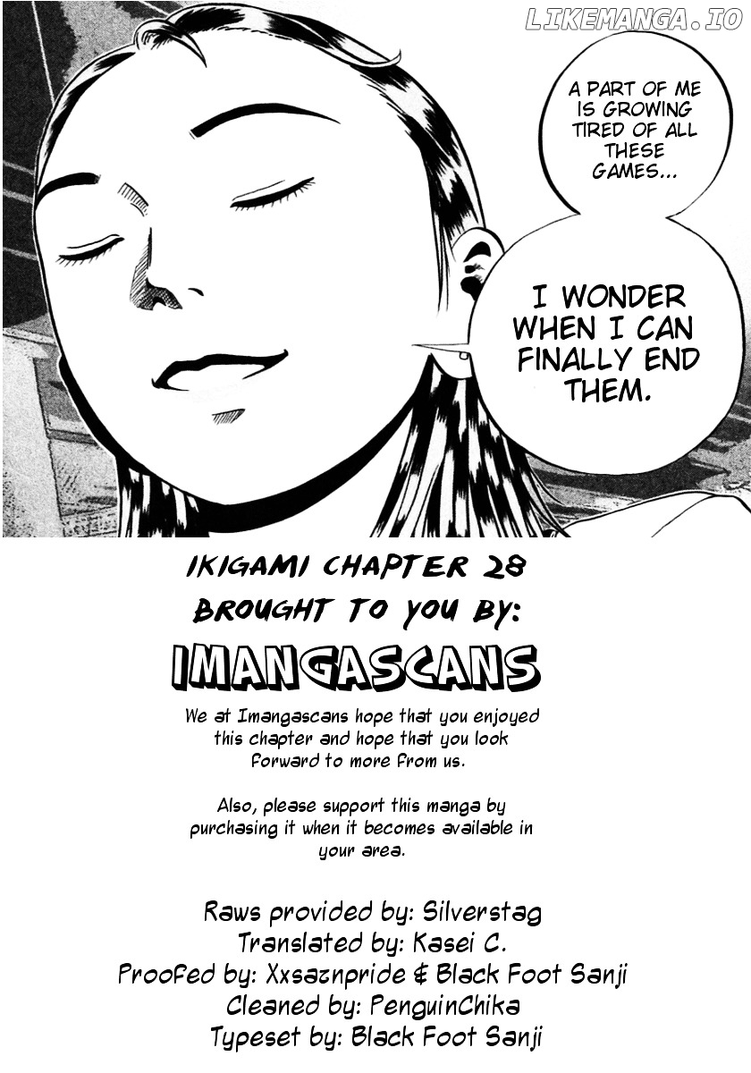 Ikigami - Manga chapter 28 - page 39