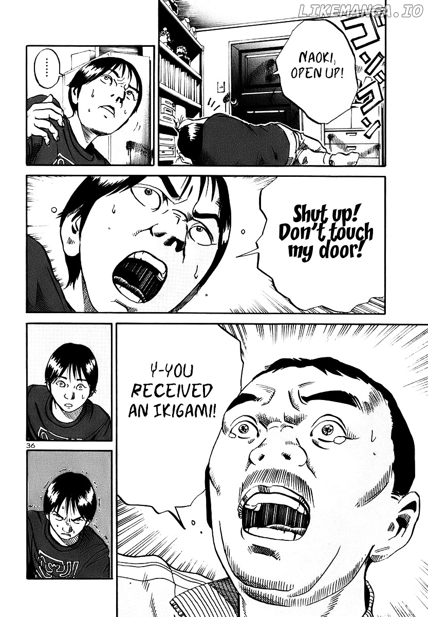 Ikigami - Manga chapter 13 - page 36