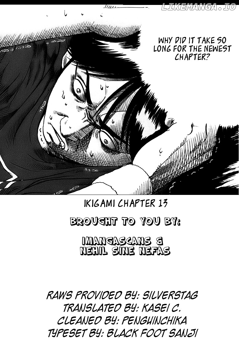Ikigami - Manga chapter 13 - page 39