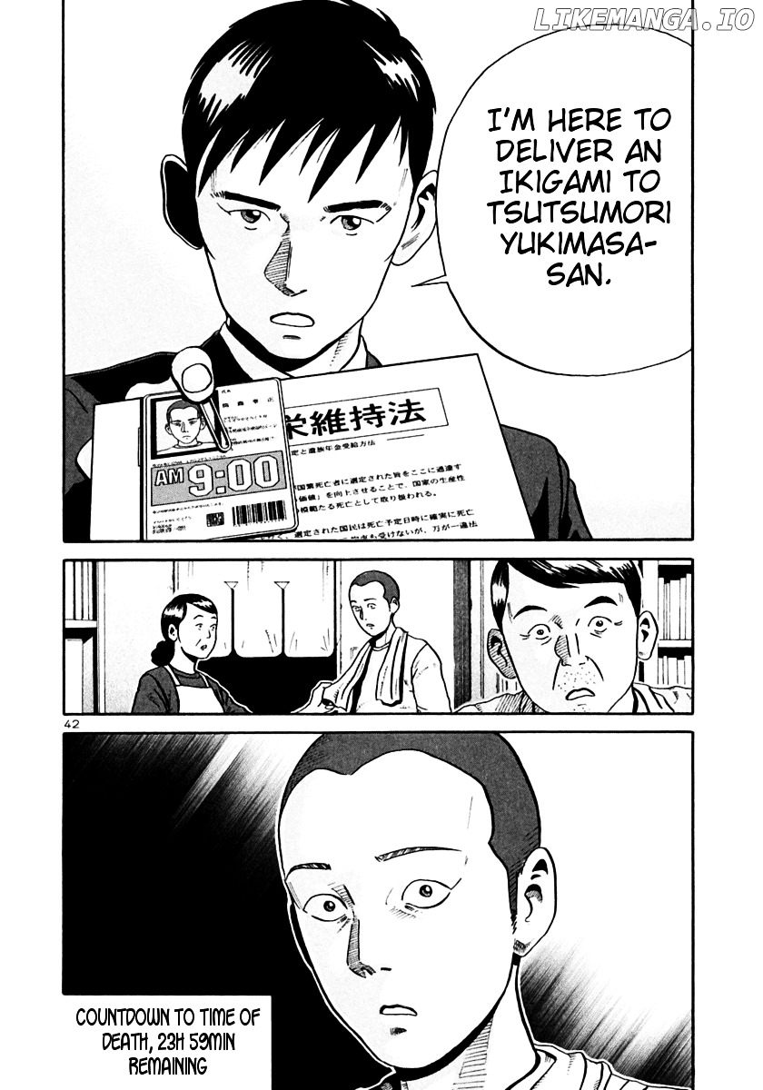 Ikigami - Manga chapter 25 - page 40