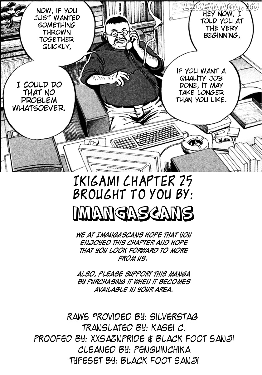 Ikigami - Manga chapter 25 - page 41
