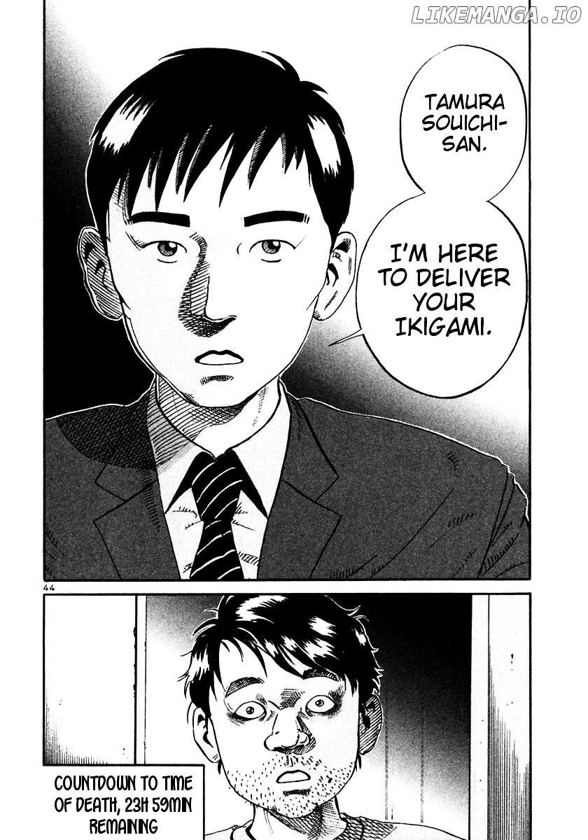 Ikigami - Manga chapter 19 - page 42