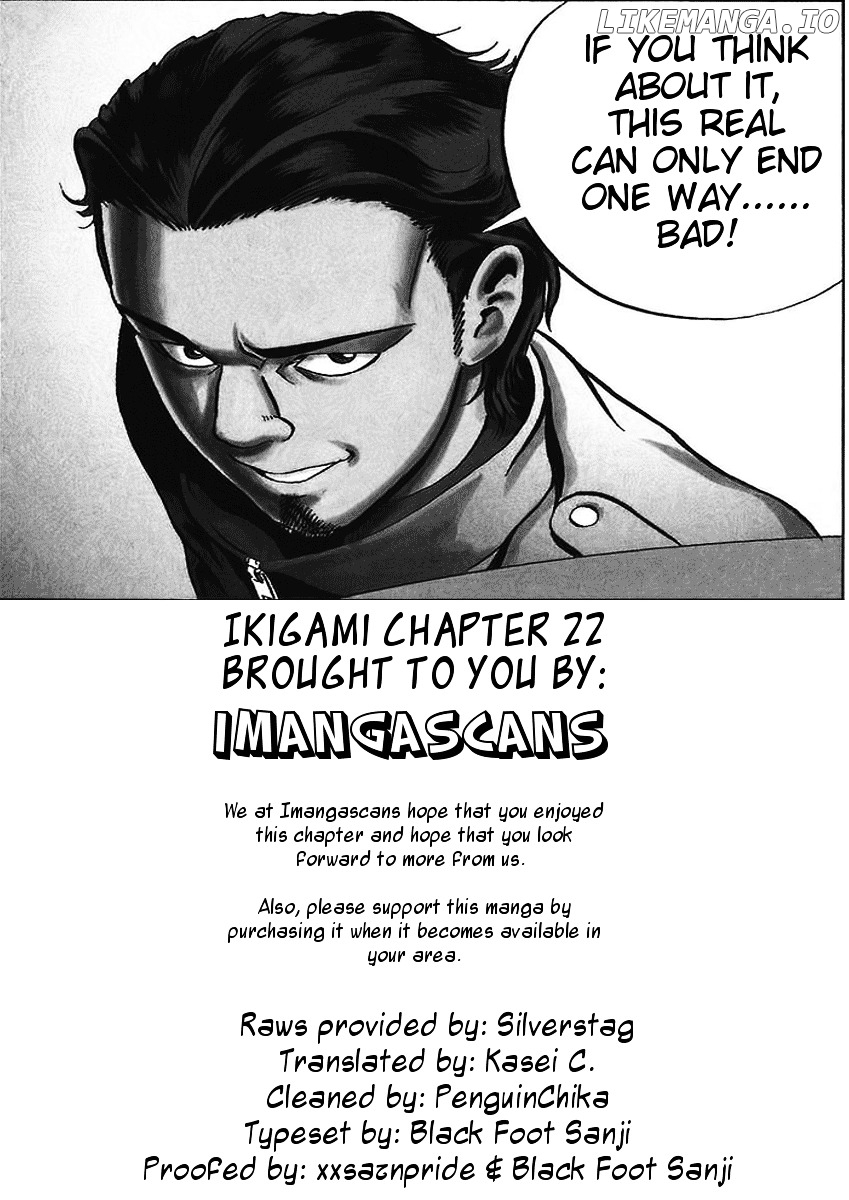 Ikigami - Manga chapter 22 - page 37