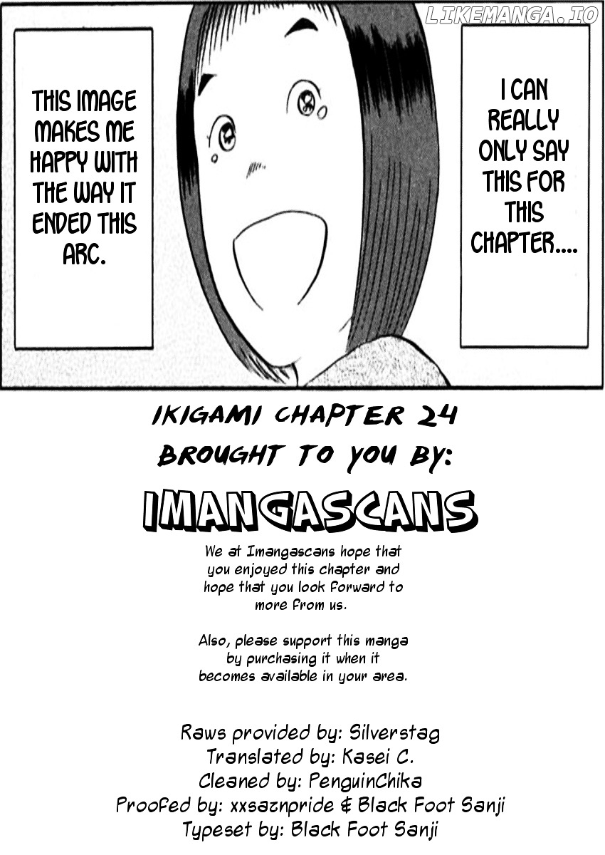 Ikigami - Manga chapter 24 - page 46