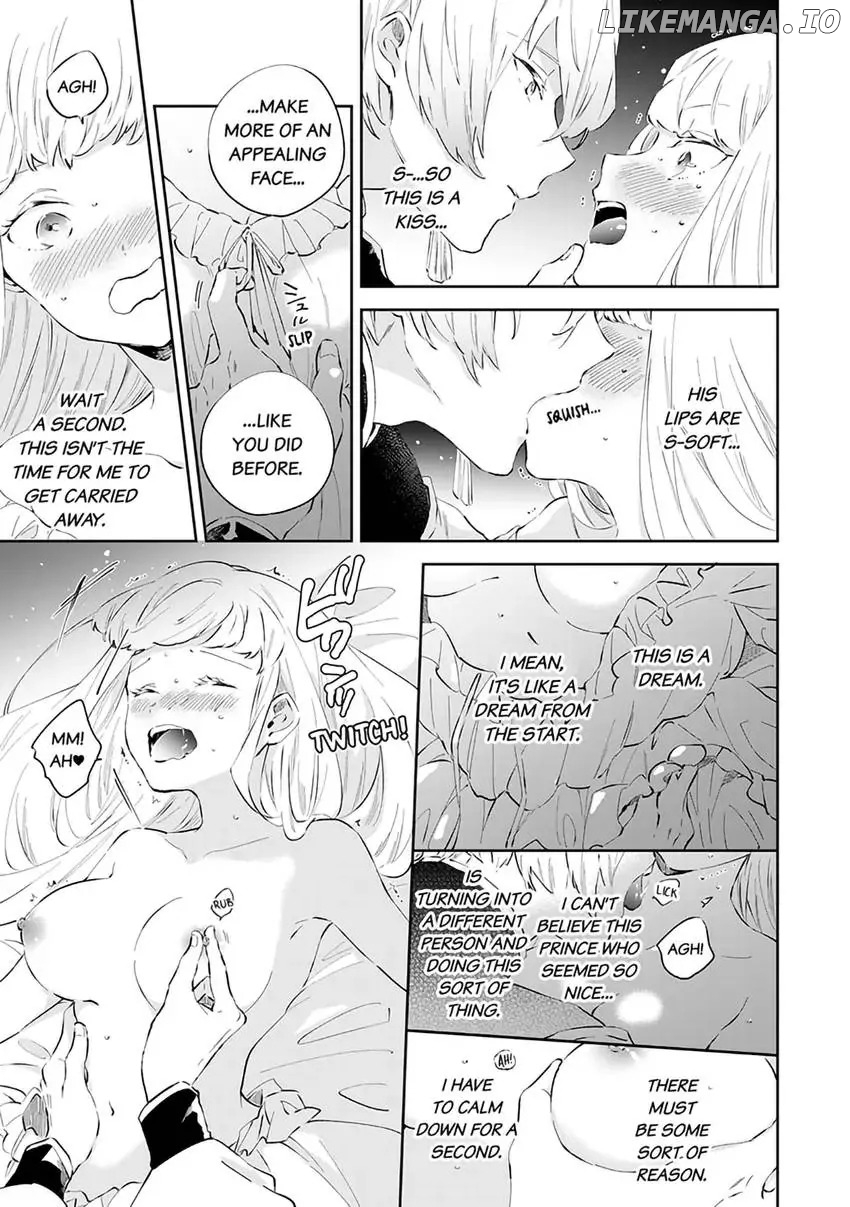 Body Swap of a Nerdy Girl and A Princess Reborn in Another World: Kiss Me Until I'm Wet Inside... Chapter 1.2 - page 9