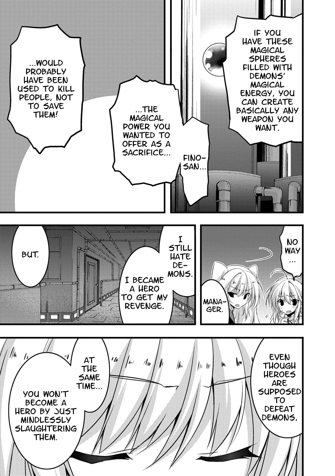 Yuusha ni Narenakatta Ore wa Shibushibu Shuushoku o Ketsuishimashita. chapter 14 - page 23
