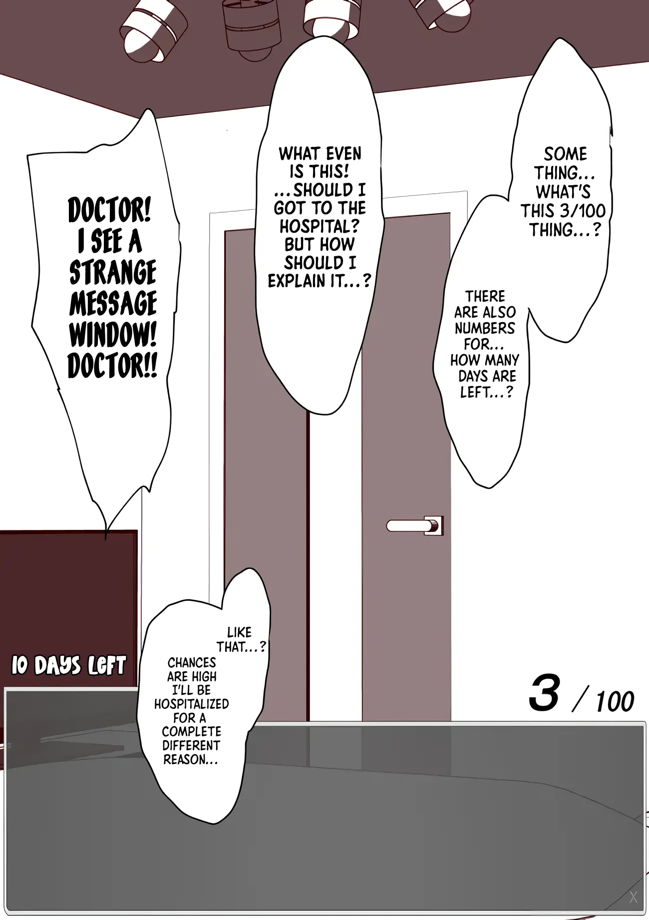 One Day a Message Window Appeared Out of Nowhere!? chapter 1 - page 4