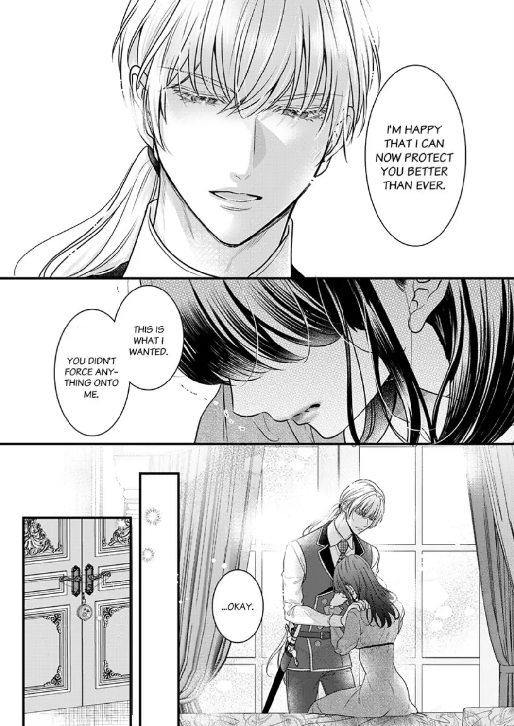 Inochi ni Kaete mo Mamoru to Chikatta - Cool na Goei Kishi wa Shoukansareta Seijo wo Atsuku Dekiai suru Chapter 2 - page 21