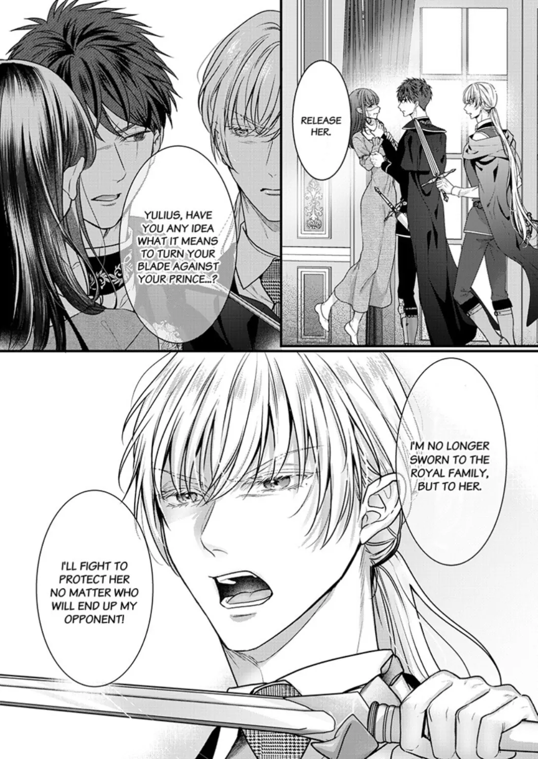Inochi ni Kaete mo Mamoru to Chikatta - Cool na Goei Kishi wa Shoukansareta Seijo wo Atsuku Dekiai suru Chapter 3 - page 10