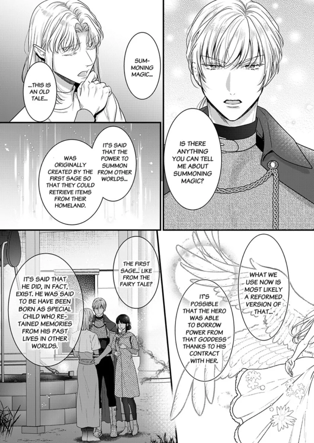 Inochi ni Kaete mo Mamoru to Chikatta - Cool na Goei Kishi wa Shoukansareta Seijo wo Atsuku Dekiai suru Chapter 4 - page 20