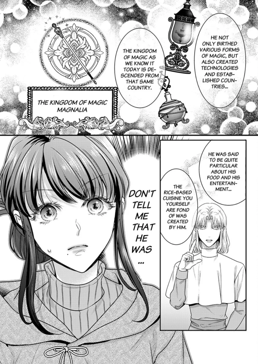 Inochi ni Kaete mo Mamoru to Chikatta - Cool na Goei Kishi wa Shoukansareta Seijo wo Atsuku Dekiai suru Chapter 4 - page 21
